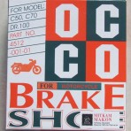 Má phanh xe máy,má phanh cơ,má phanh cơ occo,má phanh thái lan,má phanh thái lan chính hiệu,Má phanh Occo Dream